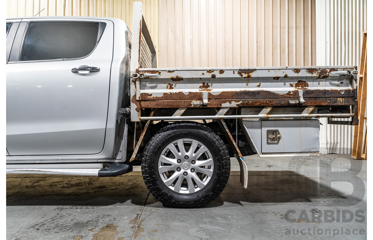 1/2013 Mazda BT50 XT (4x4) 4d Dual Cab Utility Silver Turbo Diesel 3.2L