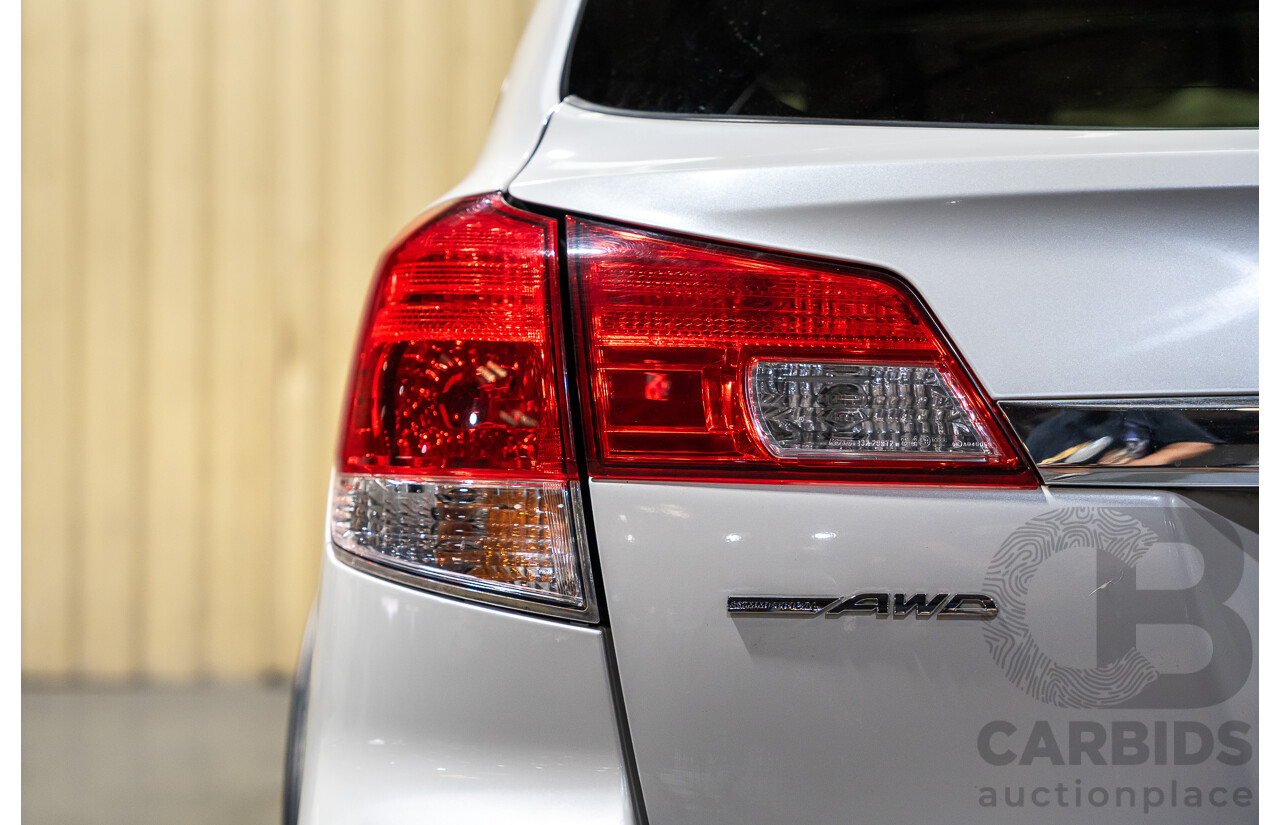 9/2014 Subaru Outback 2.0D Premium (AWD) MY14 4d Wagon Pearl White Metallic Turbo Diesel 2.0L