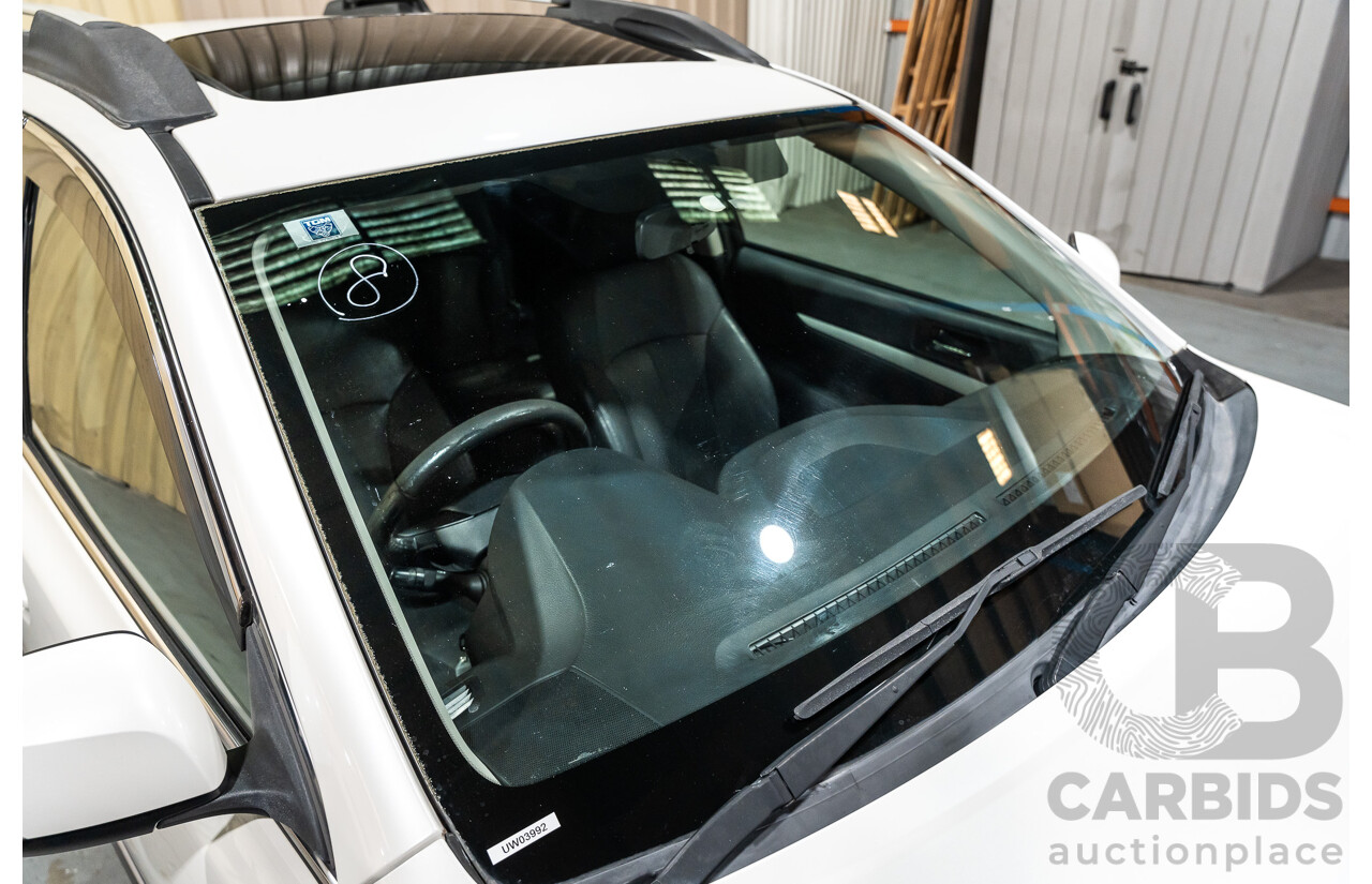 9/2014 Subaru Outback 2.0D Premium (AWD) MY14 4d Wagon Pearl White Metallic Turbo Diesel 2.0L