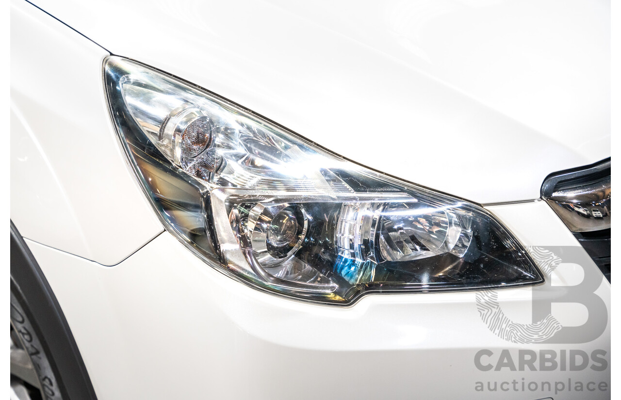 9/2014 Subaru Outback 2.0D Premium (AWD) MY14 4d Wagon Pearl White Metallic Turbo Diesel 2.0L