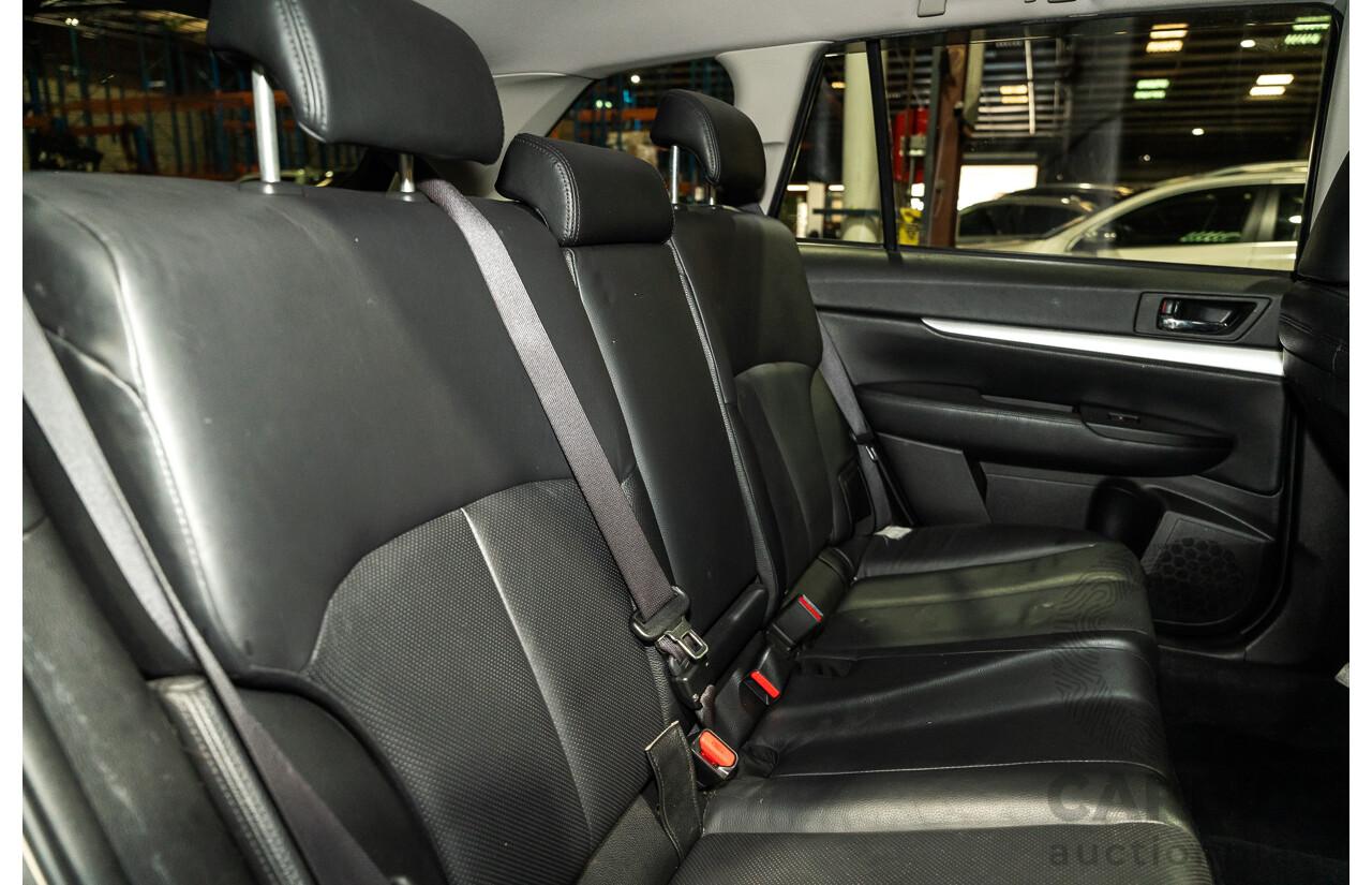 9/2014 Subaru Outback 2.0D Premium (AWD) MY14 4d Wagon Pearl White Metallic Turbo Diesel 2.0L