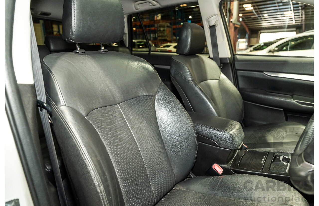 9/2014 Subaru Outback 2.0D Premium (AWD) MY14 4d Wagon Pearl White Metallic Turbo Diesel 2.0L