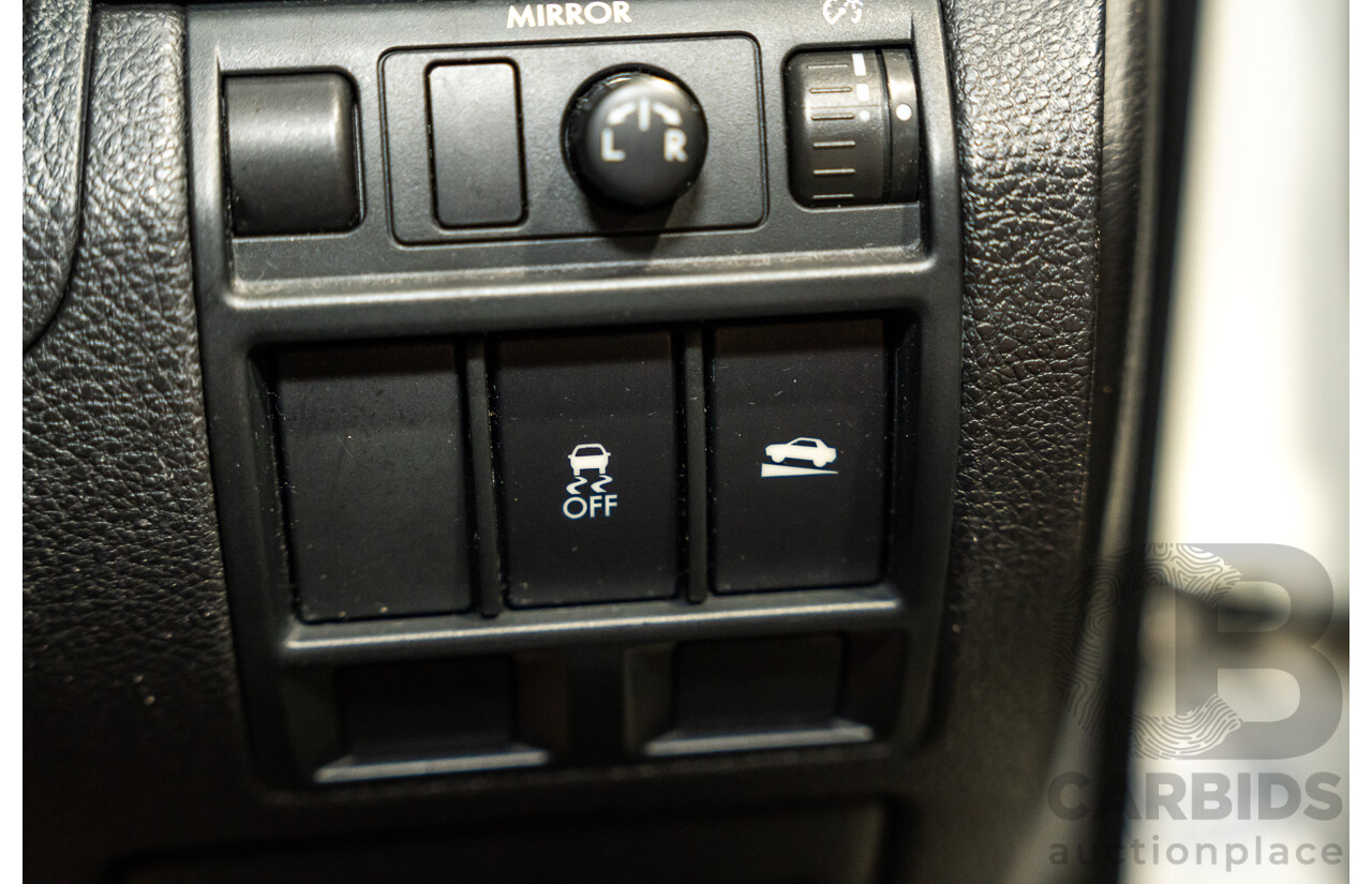 9/2014 Subaru Outback 2.0D Premium (AWD) MY14 4d Wagon Pearl White Metallic Turbo Diesel 2.0L