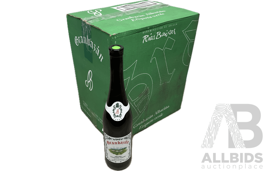 Case 12 X GRANBAZAN Albarino Etiqueta Verde Rias Baixas 750ml 2017