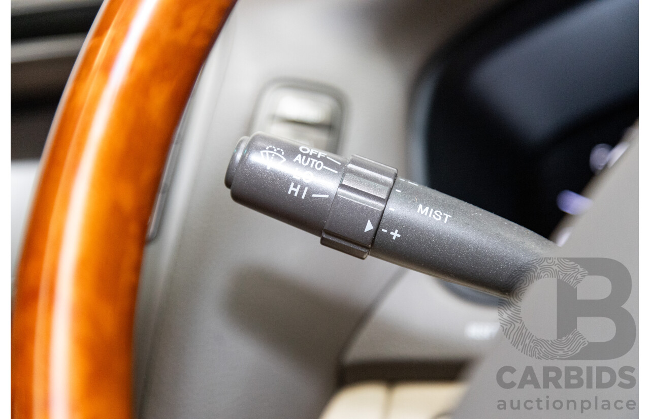 03/2004 Lexus LS430 RWD UCF30R 4d Sedan Sandstone Mica Metallic V8 4.3L