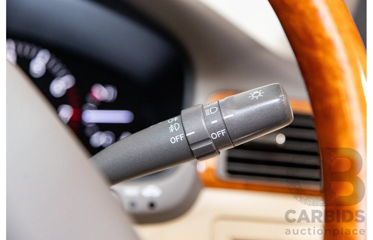 03/2004 Lexus LS430 RWD UCF30R 4d Sedan Sandstone Mica Metallic V8 4.3L