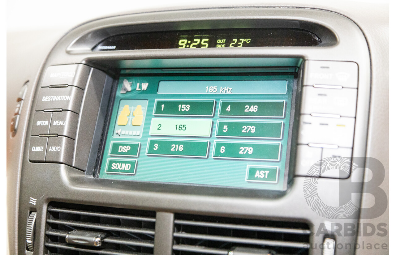 03/2004 Lexus LS430 RWD UCF30R 4d Sedan Sandstone Mica Metallic V8 4.3L