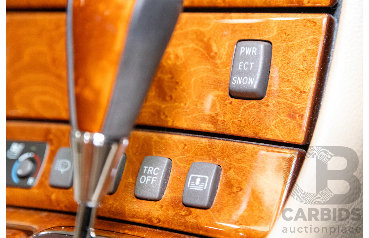 03/2004 Lexus LS430 RWD UCF30R 4d Sedan Sandstone Mica Metallic V8 4.3L