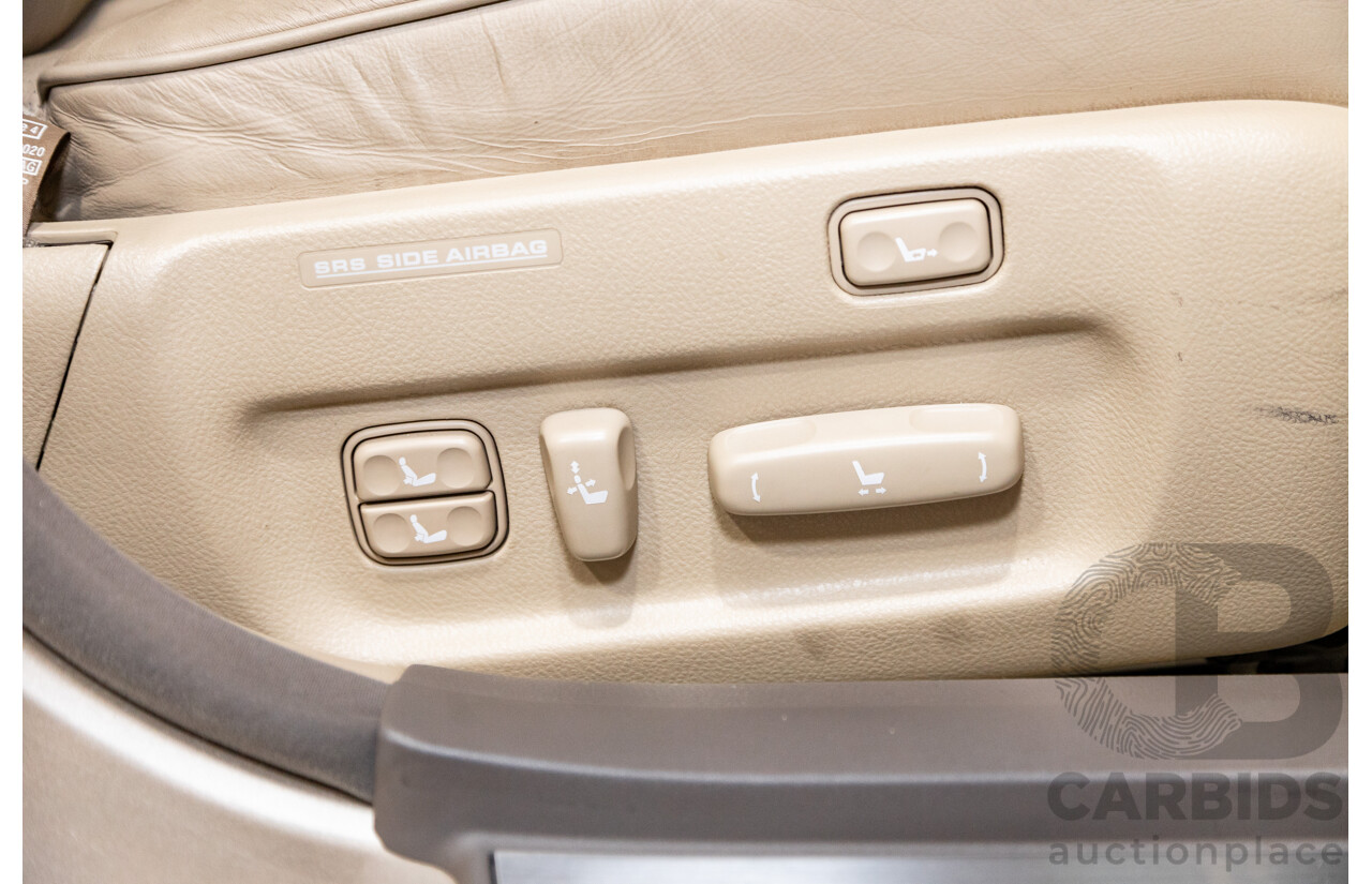 03/2004 Lexus LS430 RWD UCF30R 4d Sedan Sandstone Mica Metallic V8 4.3L