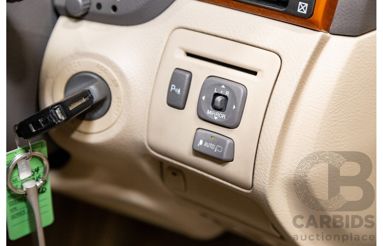 03/2004 Lexus LS430 RWD UCF30R 4d Sedan Sandstone Mica Metallic V8 4.3L