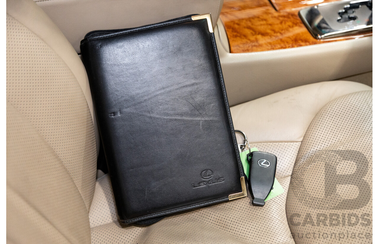 03/2004 Lexus LS430 RWD UCF30R 4d Sedan Sandstone Mica Metallic V8 4.3L