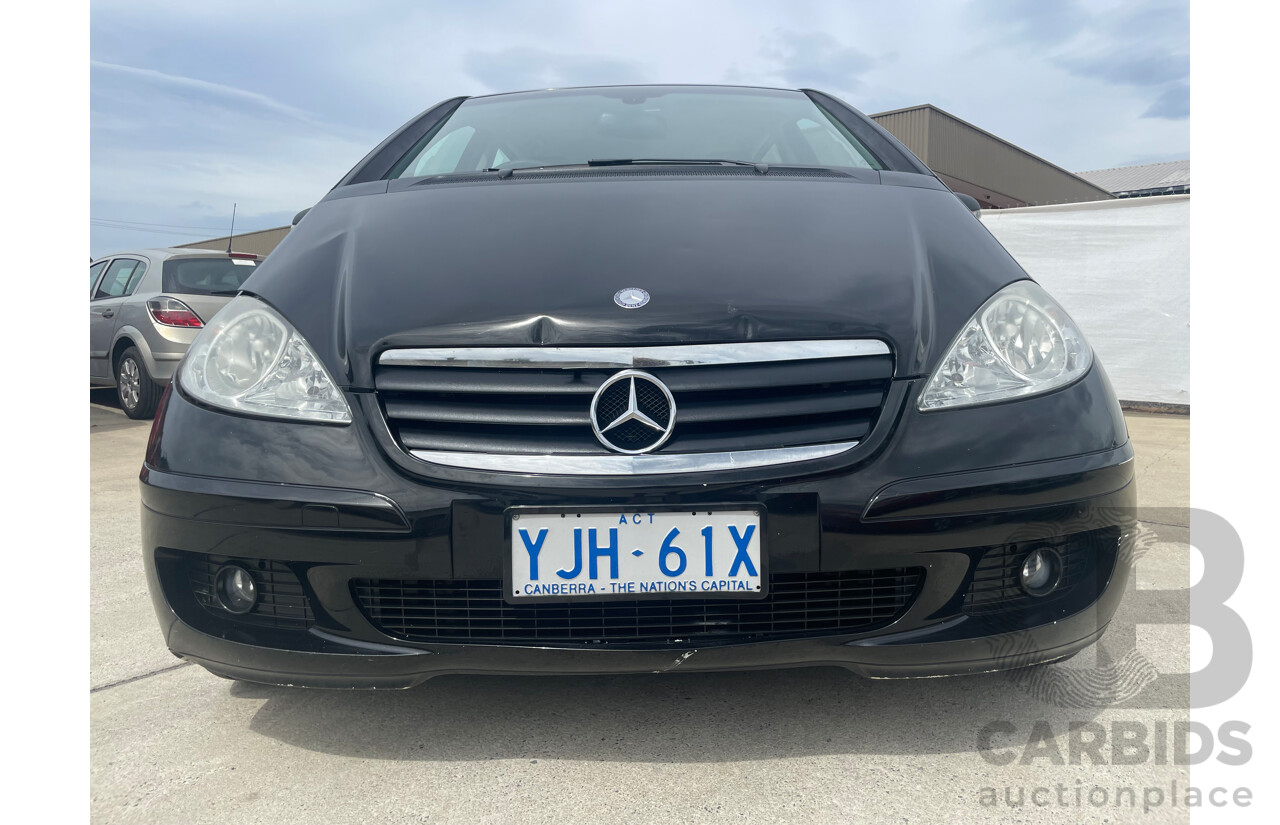 05/07 Mercedes-Benz A170 CLASSIC FWD W169 5D Hatchback Black 1.7L