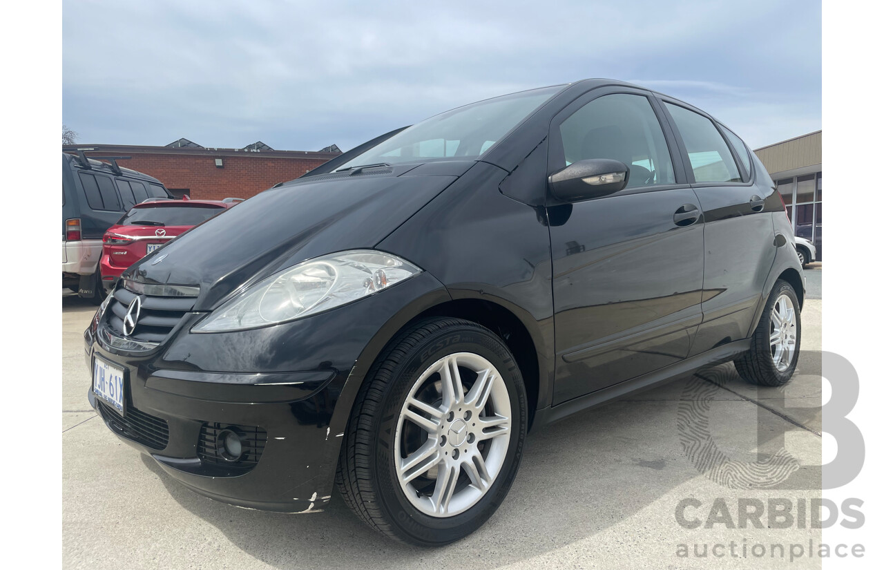 05/07 Mercedes-Benz A170 CLASSIC FWD W169 5D Hatchback Black 1.7L