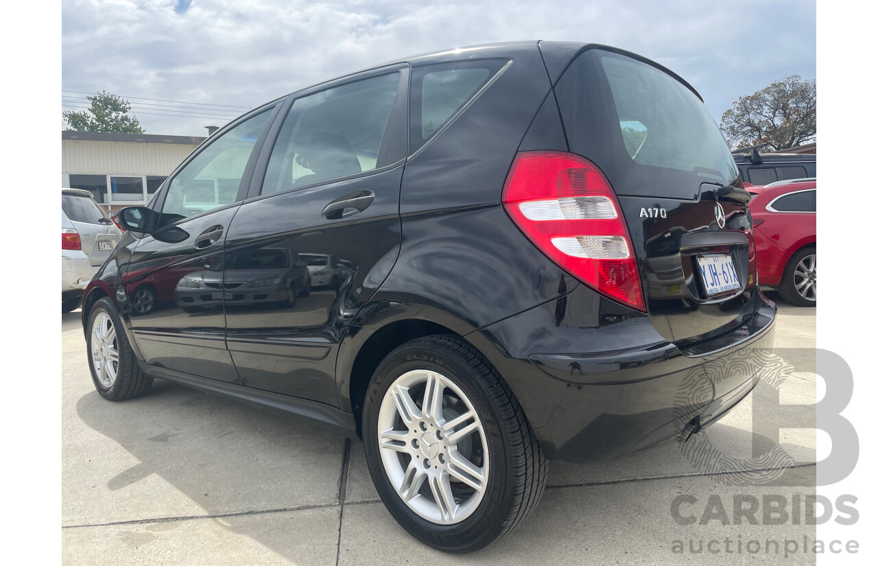 05/07 Mercedes-Benz A170 CLASSIC FWD W169 5D Hatchback Black 1.7L