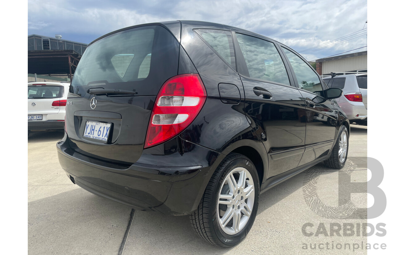 05/07 Mercedes-Benz A170 CLASSIC FWD W169 5D Hatchback Black 1.7L