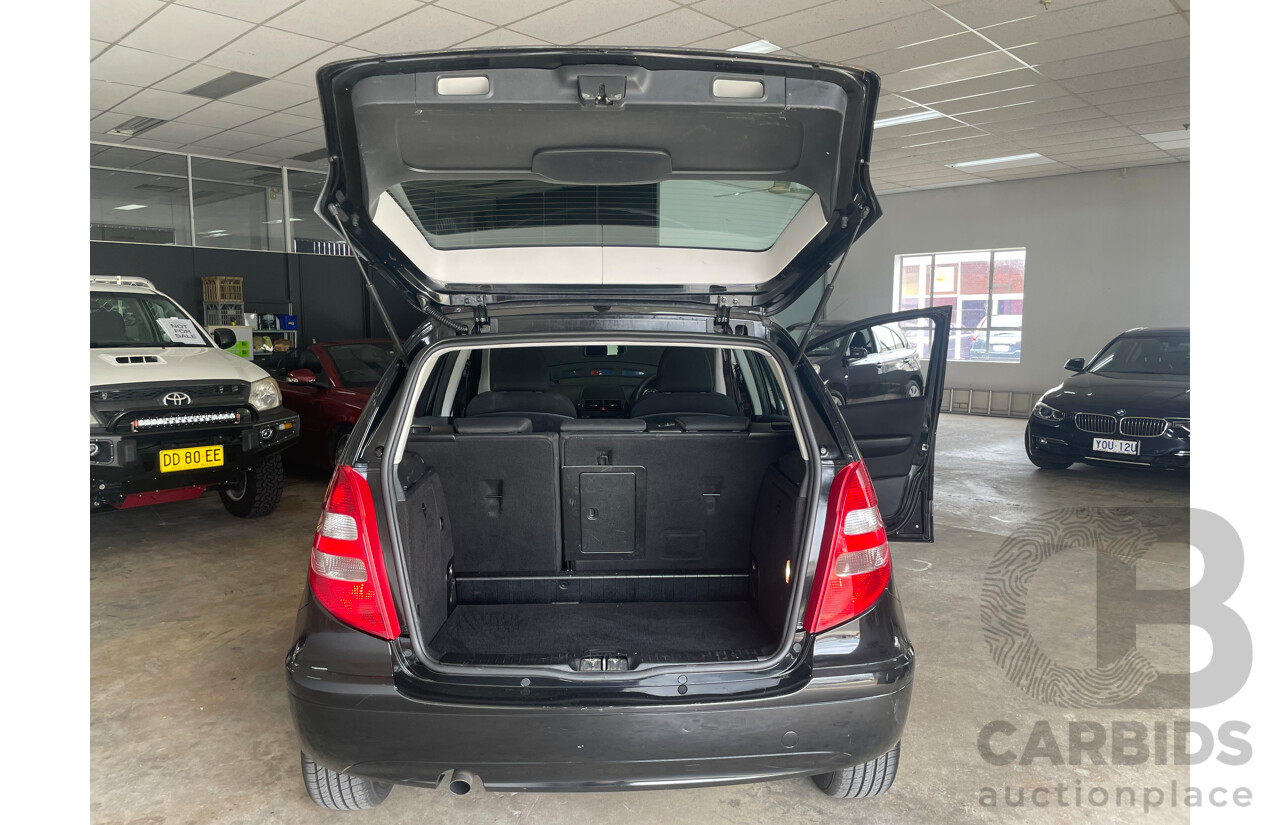 05/07 Mercedes-Benz A170 CLASSIC FWD W169 5D Hatchback Black 1.7L