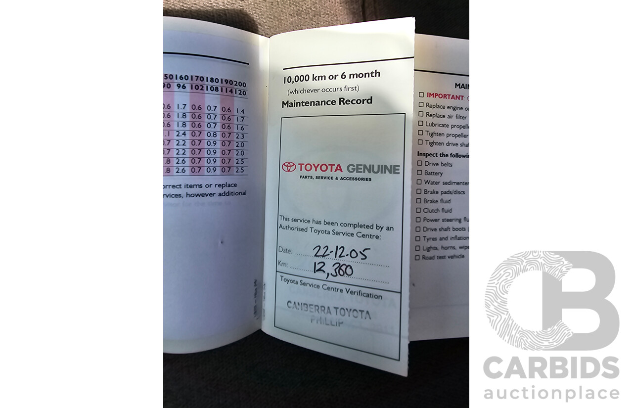 6/2005 Toyota Hilux SR5 (4x4) GGN25R 4d Dual Cab P/Up Silver Metallic V6 4.0L