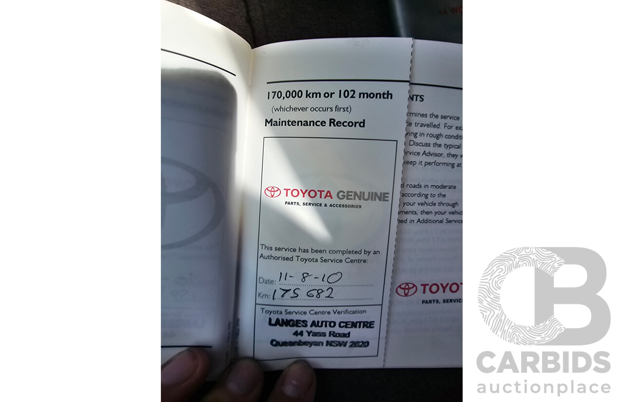 6/2005 Toyota Hilux SR5 (4x4) GGN25R 4d Dual Cab P/Up Silver Metallic V6 4.0L