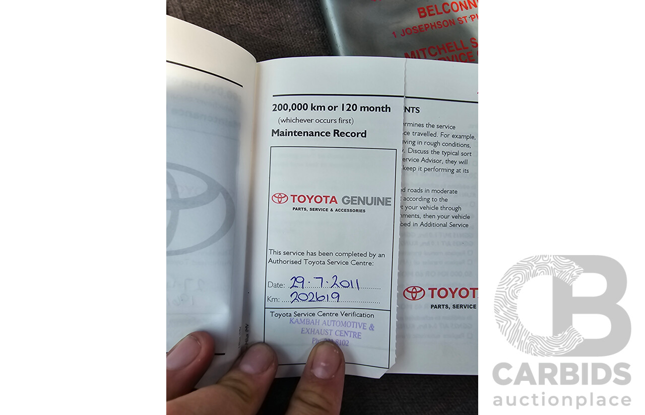 6/2005 Toyota Hilux SR5 (4x4) GGN25R 4d Dual Cab P/Up Silver Metallic V6 4.0L