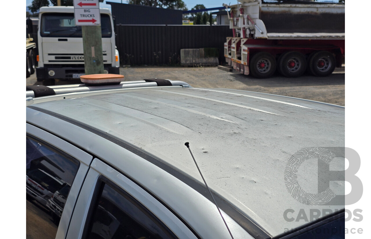 6/2005 Toyota Hilux SR5 (4x4) GGN25R 4d Dual Cab P/Up Silver Metallic V6 4.0L