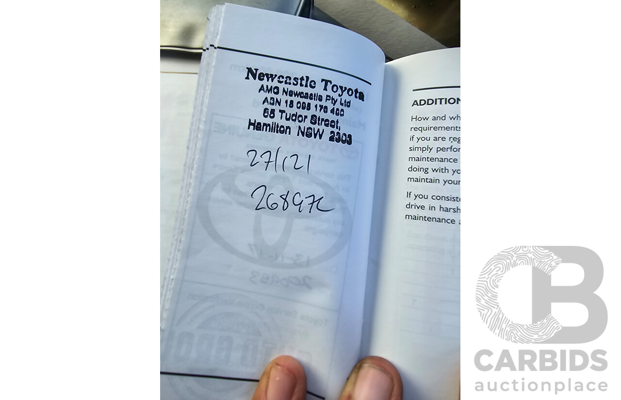 3/2010 Toyota Hiace LWB KDH201R 4d Van White Turbo Diesel 3.0L