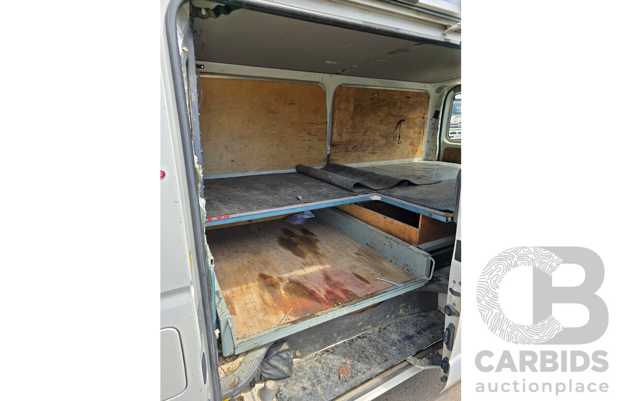 3/2010 Toyota Hiace LWB KDH201R 4d Van White Turbo Diesel 3.0L