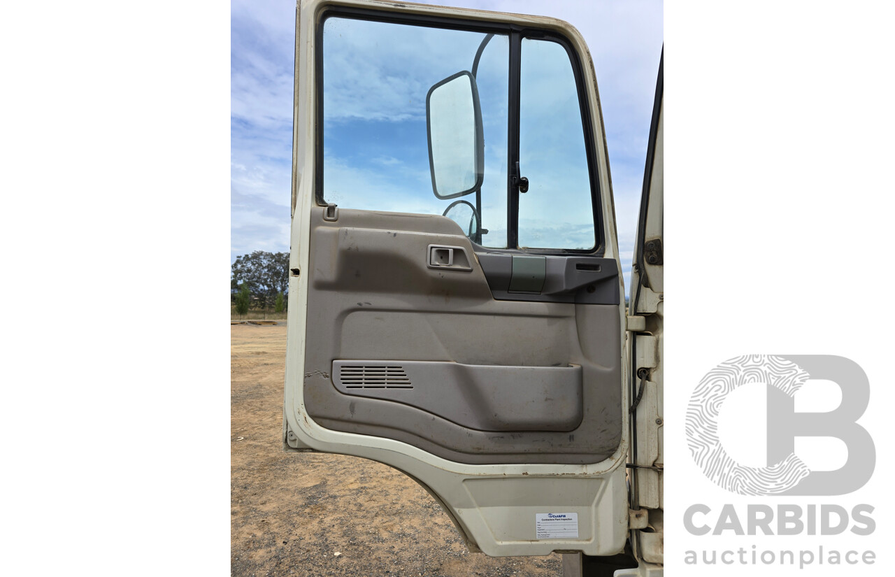 10/1997 Hino FS1K Series 6x4 Tipper Truck 2d Cab Chassis White Turbo Diesel