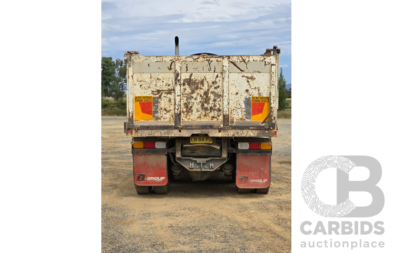 10/1997 Hino FS1K Series 6x4 Tipper Truck 2d Cab Chassis White Turbo Diesel