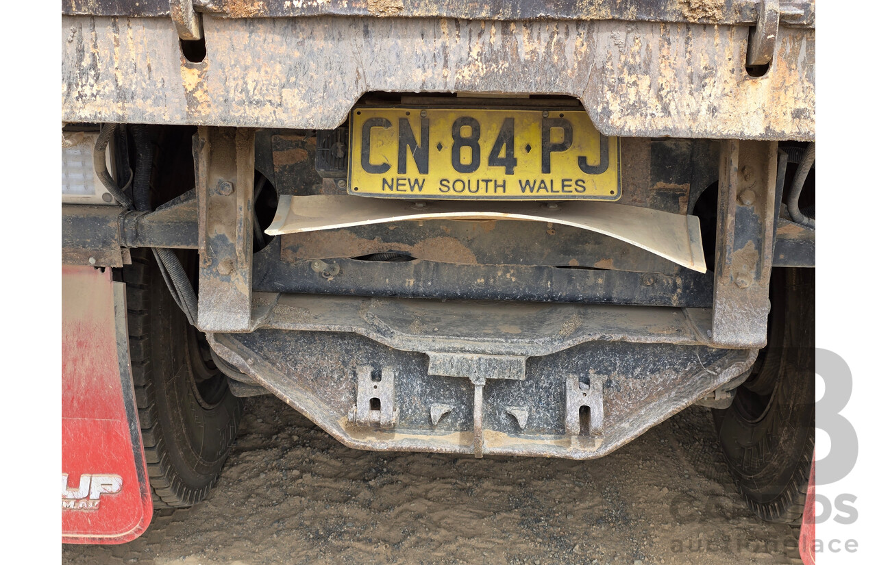 10/1997 Hino FS1K Series 6x4 Tipper Truck 2d Cab Chassis White Turbo Diesel