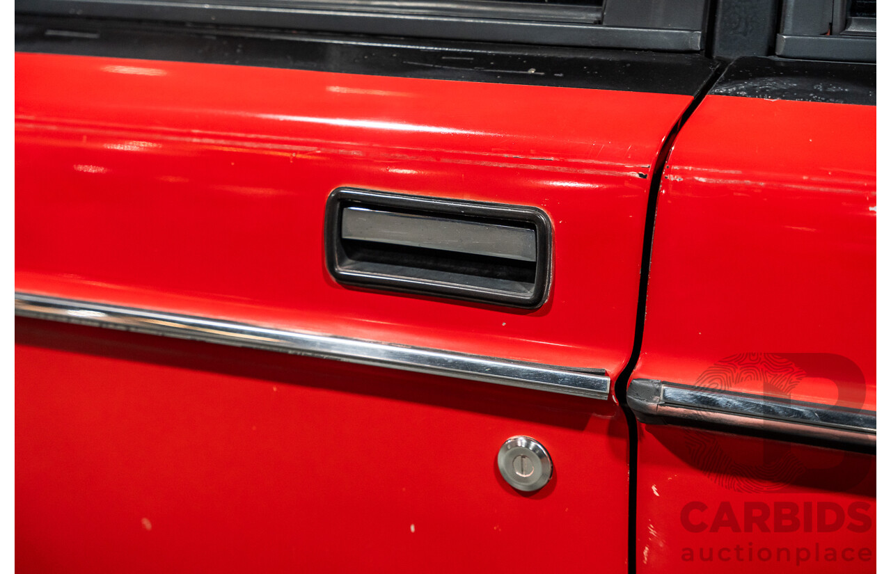 2/1988 Volvo 240GL 5d Estate Red 2.3L