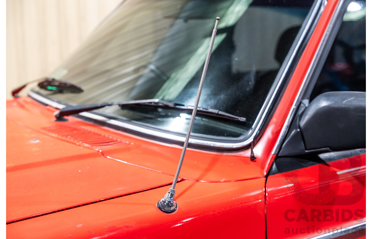 2/1988 Volvo 240GL 5d Estate Red 2.3L