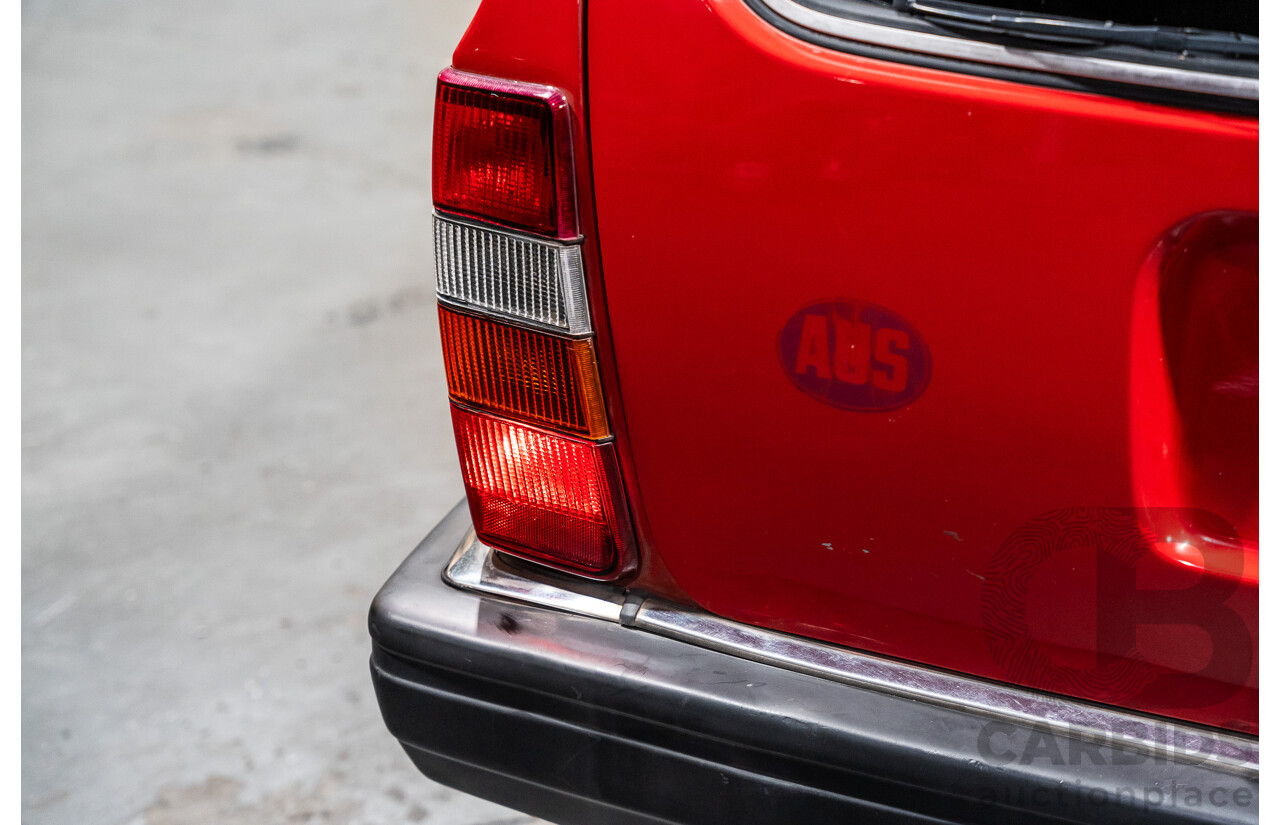 2/1988 Volvo 240GL 5d Estate Red 2.3L