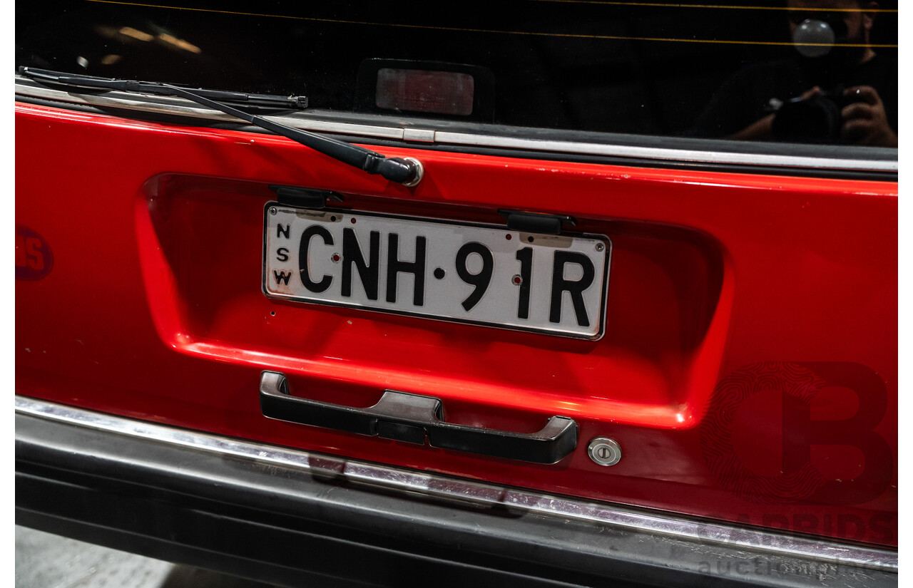 2/1988 Volvo 240GL 5d Estate Red 2.3L