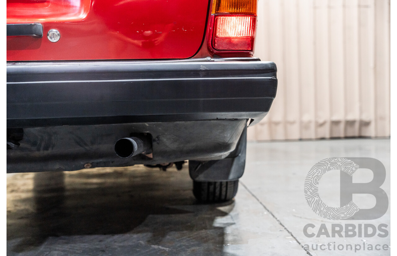 2/1988 Volvo 240GL 5d Estate Red 2.3L