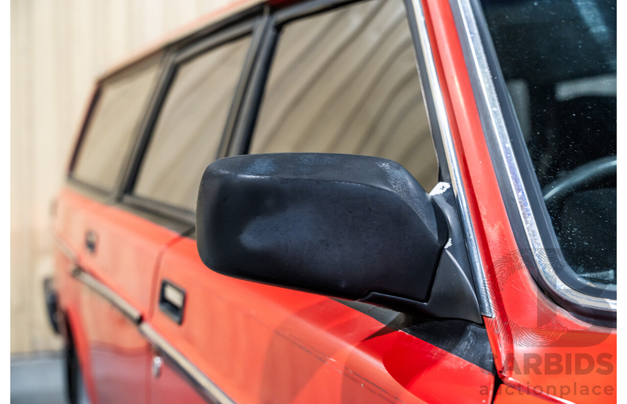 2/1988 Volvo 240GL 5d Estate Red 2.3L