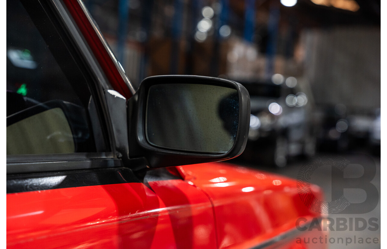 2/1988 Volvo 240GL 5d Estate Red 2.3L