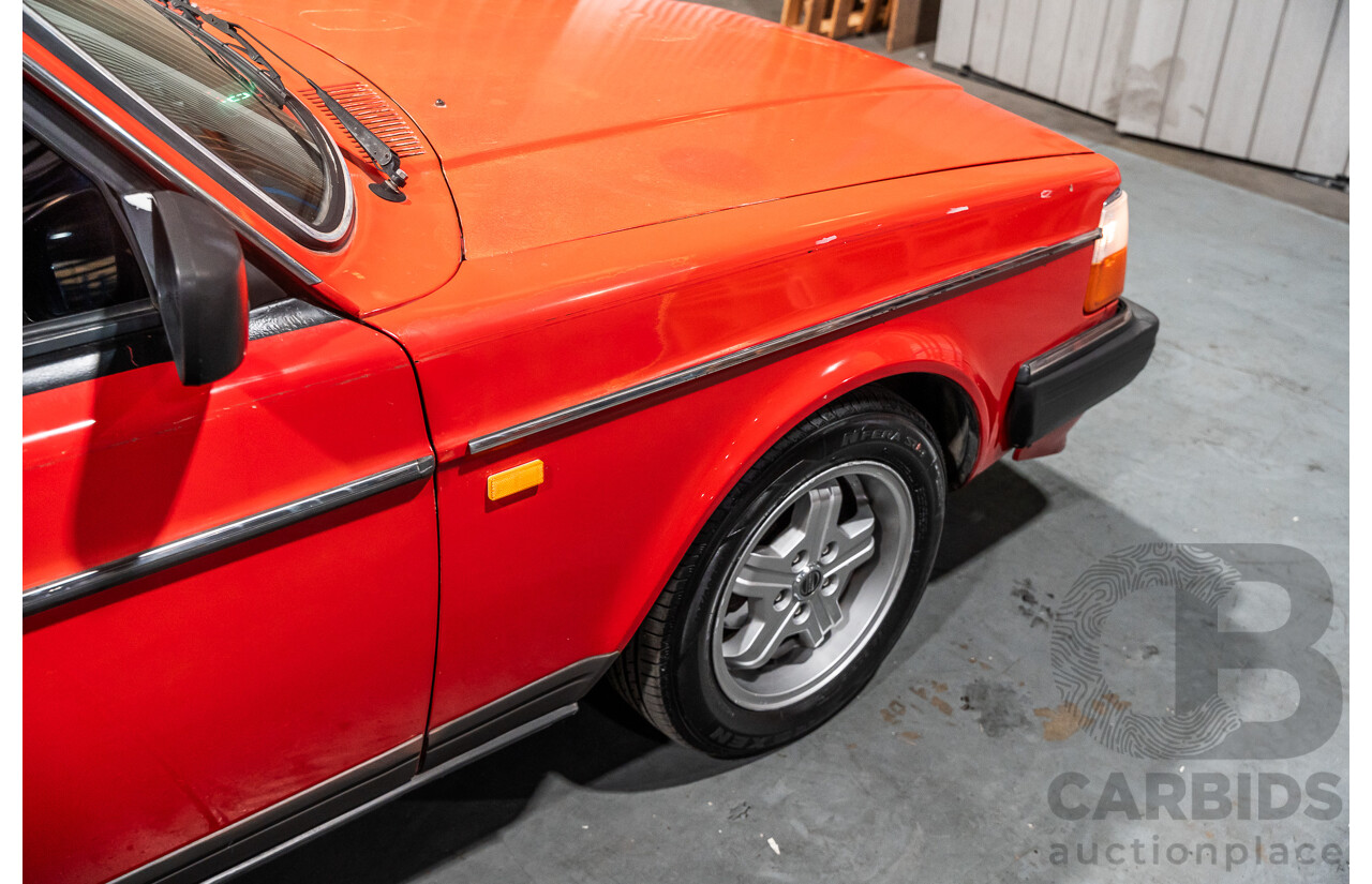 2/1988 Volvo 240GL 5d Estate Red 2.3L