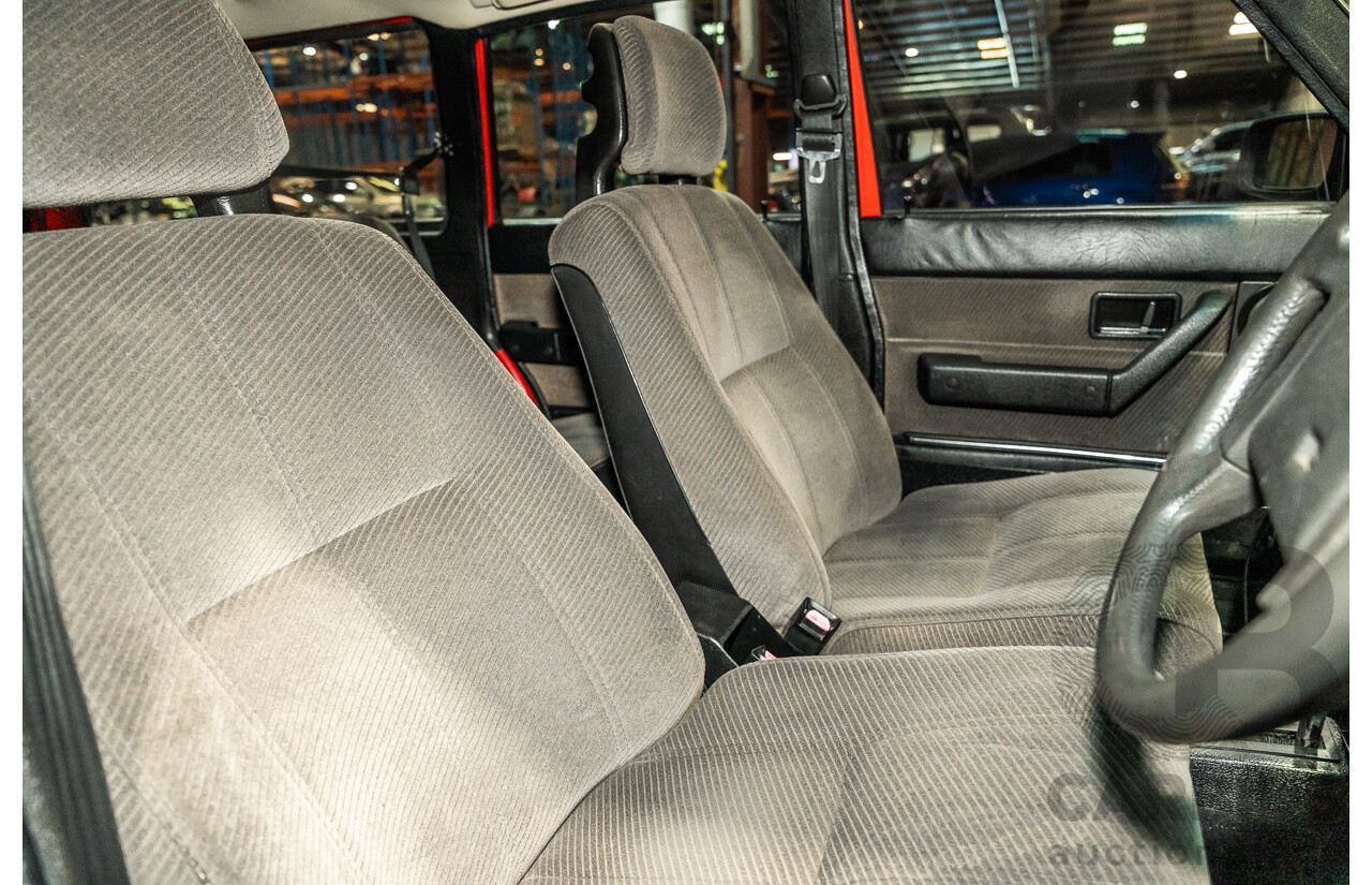 2/1988 Volvo 240GL 5d Estate Red 2.3L