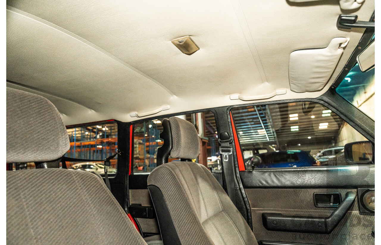 2/1988 Volvo 240GL 5d Estate Red 2.3L