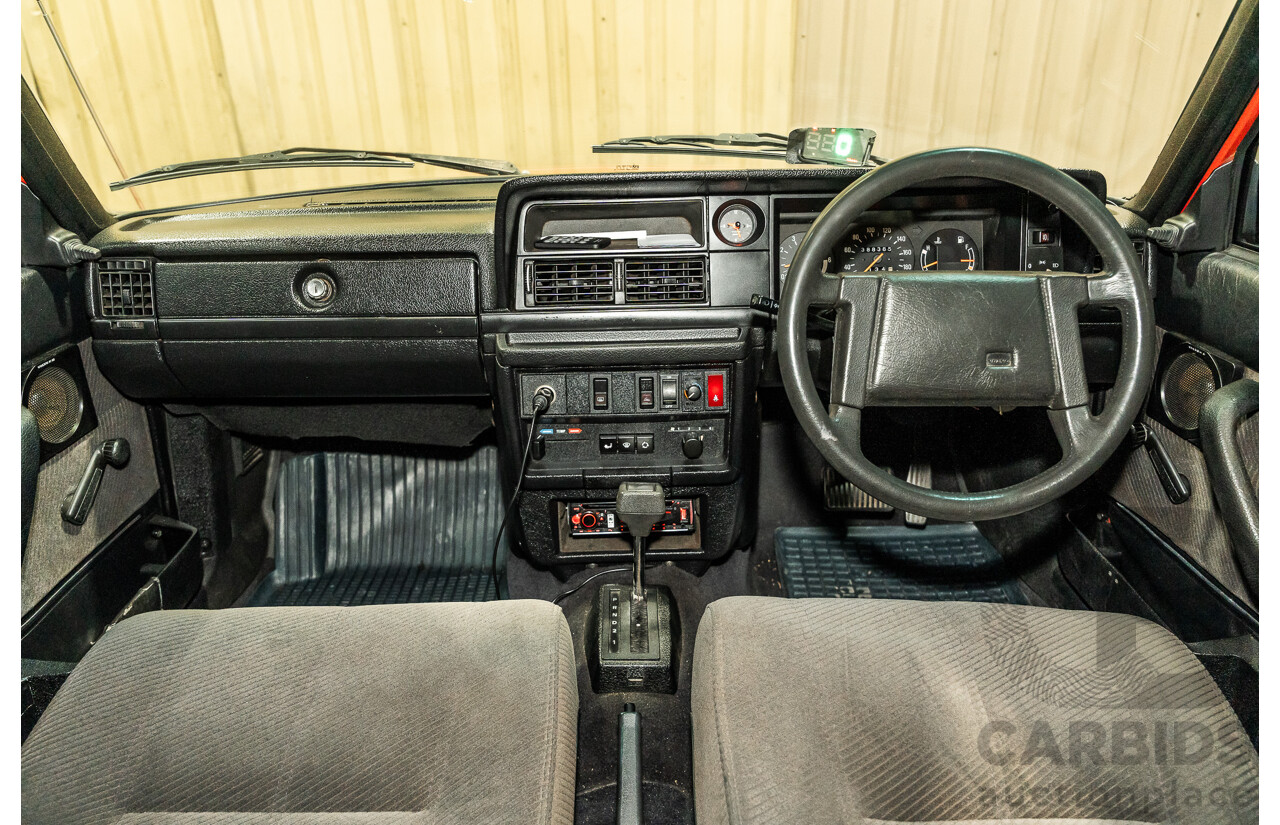 2/1988 Volvo 240GL 5d Estate Red 2.3L