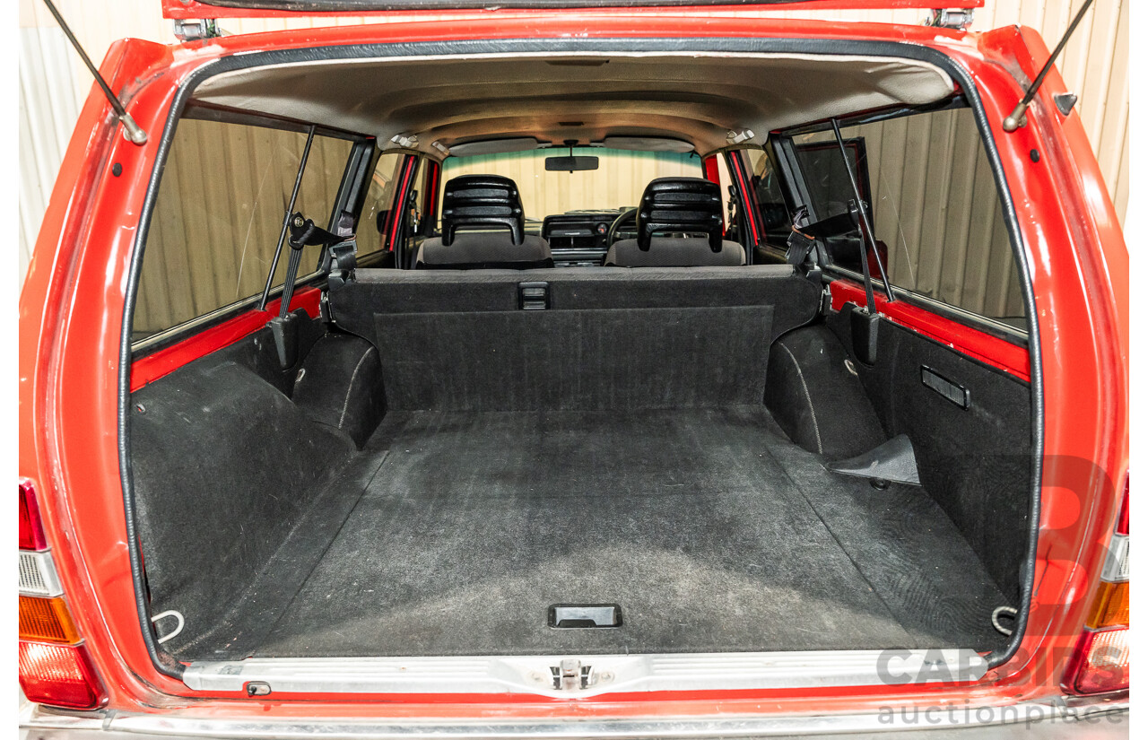 2/1988 Volvo 240GL 5d Estate Red 2.3L