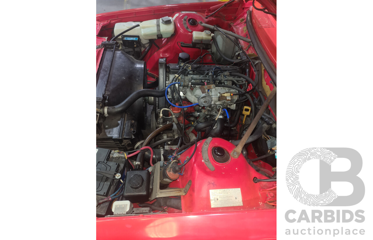 2/1988 Volvo 240GL 5d Estate Red 2.3L