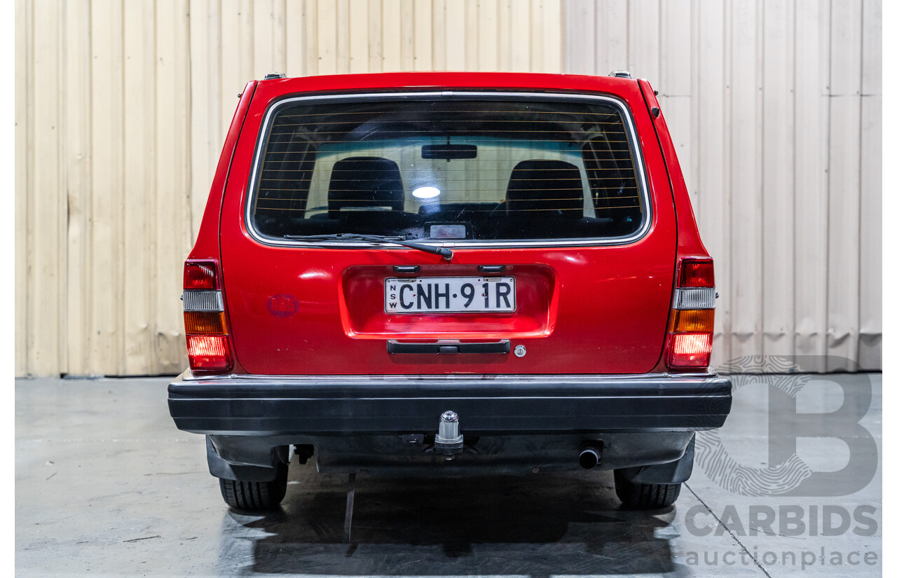 2/1988 Volvo 240GL 5d Estate Red 2.3L