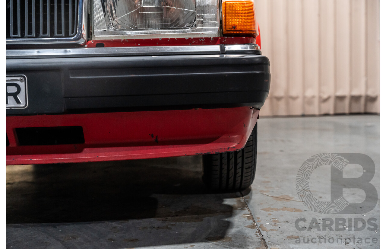 2/1988 Volvo 240GL 5d Estate Red 2.3L