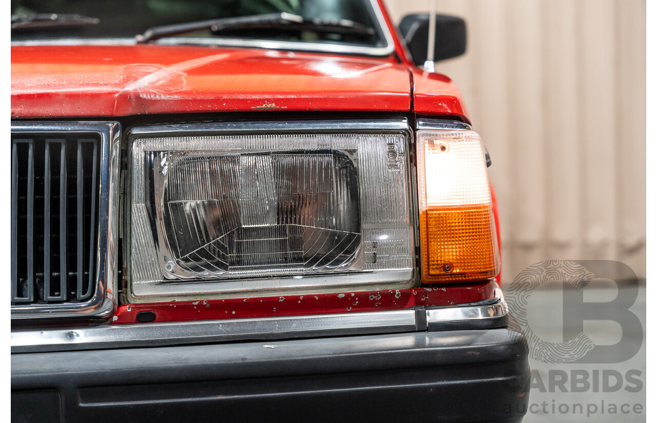 2/1988 Volvo 240GL 5d Estate Red 2.3L