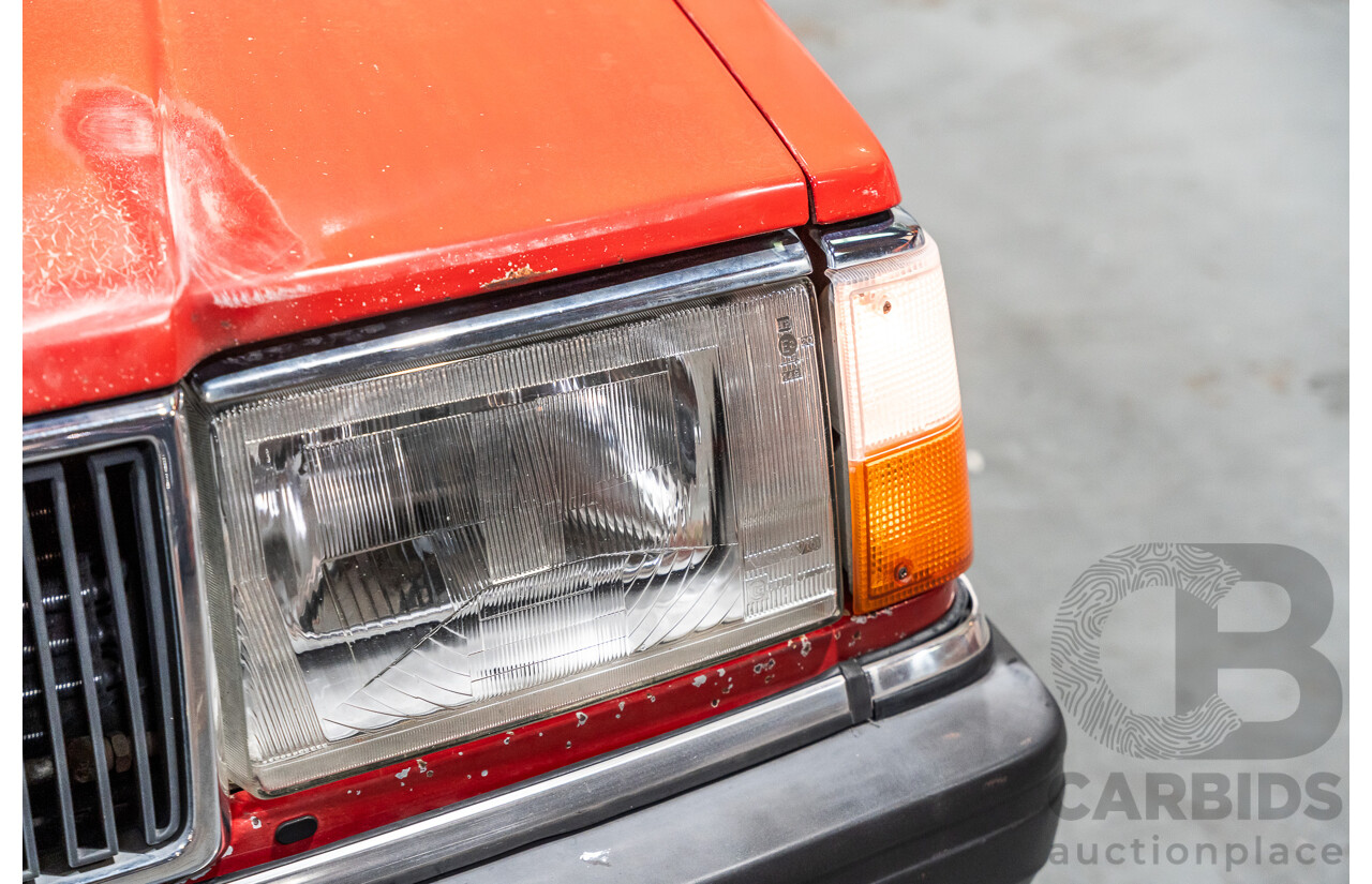 2/1988 Volvo 240GL 5d Estate Red 2.3L