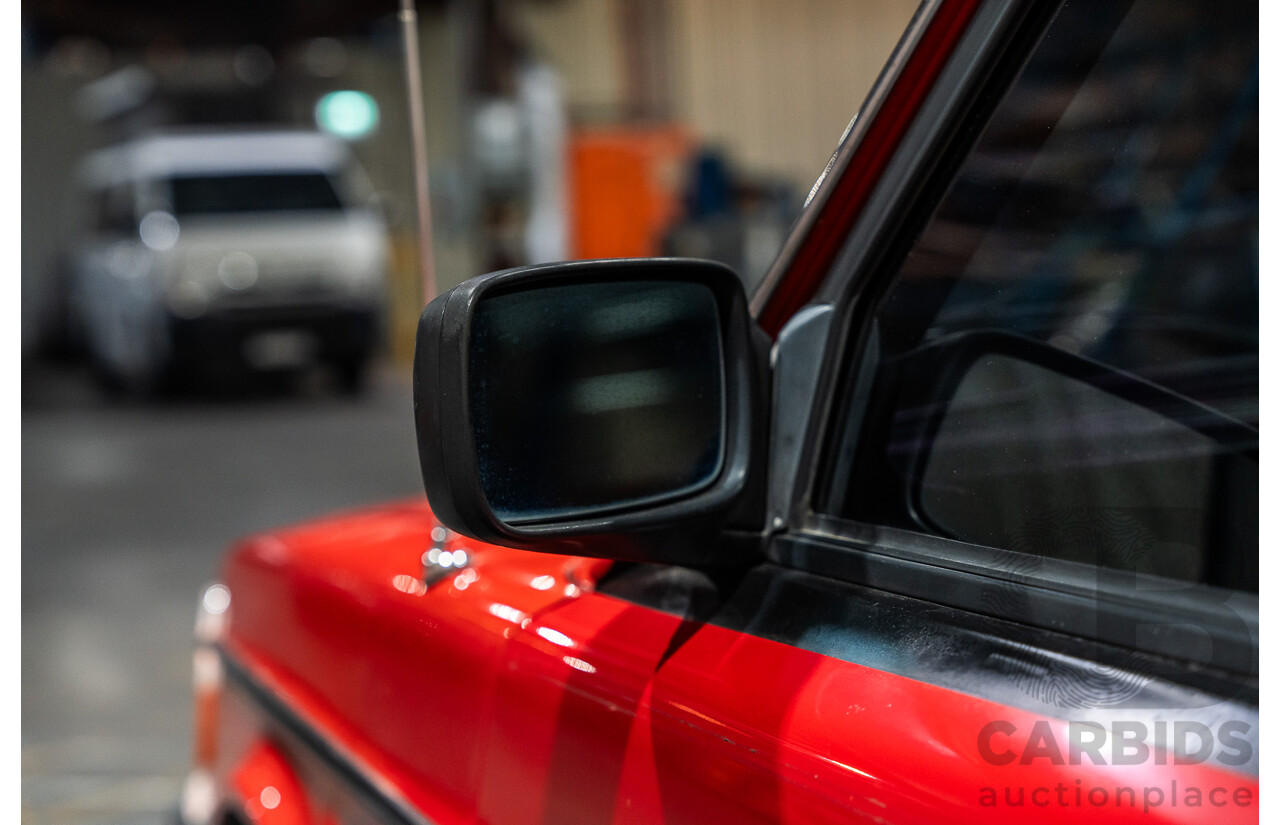 2/1988 Volvo 240GL 5d Estate Red 2.3L