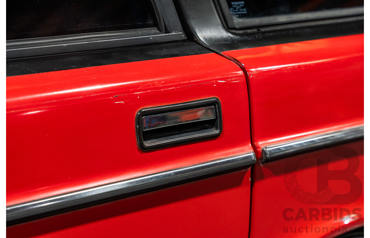 2/1988 Volvo 240GL 5d Estate Red 2.3L
