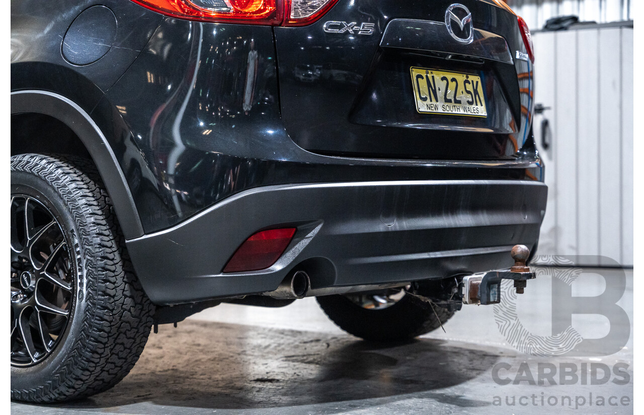 6/2012 Mazda CX-5 MAXX (4x2) 4d Wagon Black 2.0L