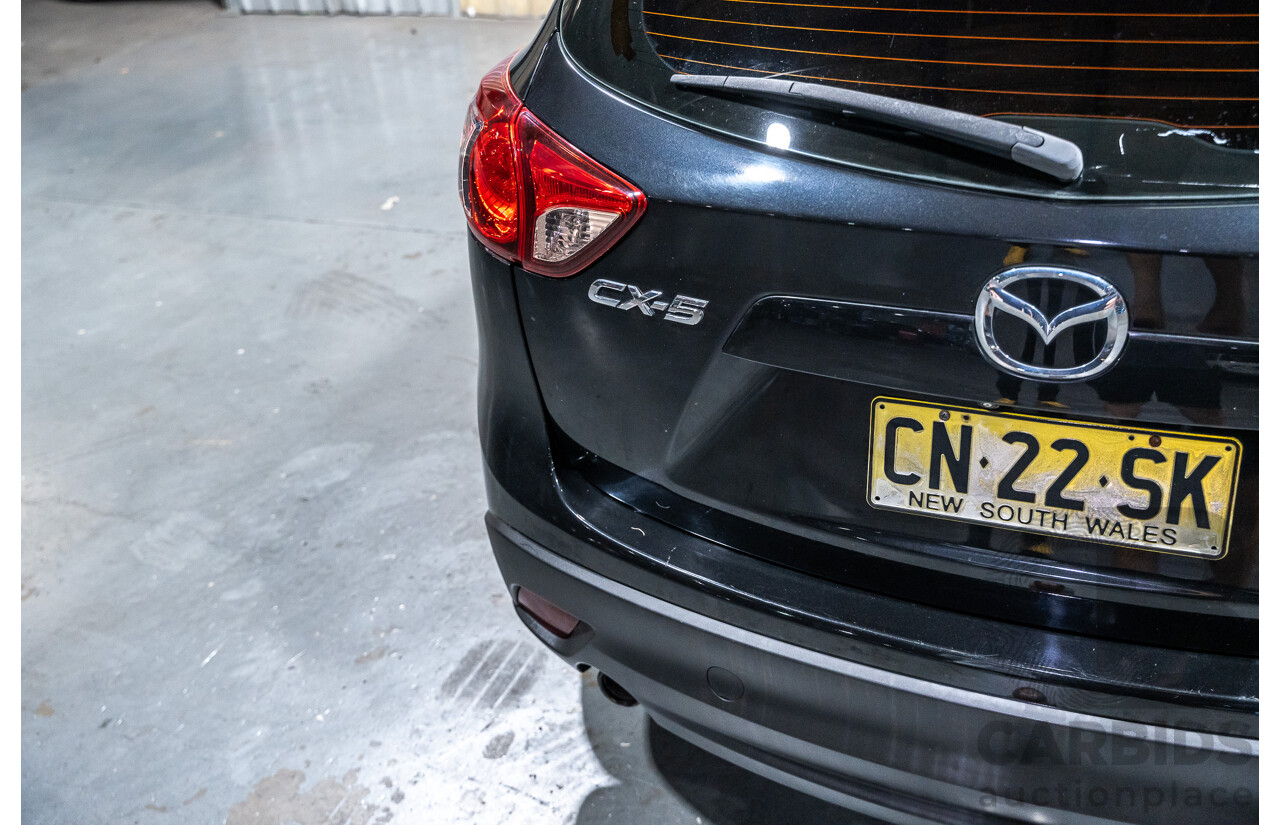 6/2012 Mazda CX-5 MAXX (4x2) 4d Wagon Black 2.0L